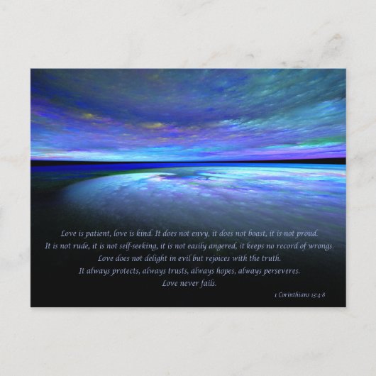 1 Corinthians 4:8 Briefkaart (Voorkant)