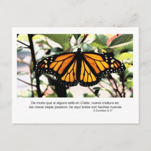 1 Corinthians 5:17 Spaans Als een man in Christus  Briefkaart
