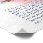 1 Corinthiens 13, Hymne à l’Amour Poster (Hoek)