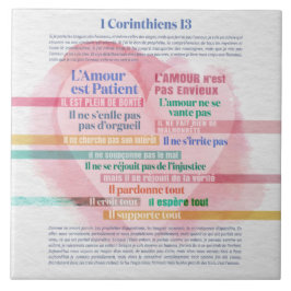 1 Corinthiens 13, Hymne à l’Amour Tegeltje
