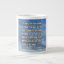 1 Corinthiërs 11:8-10 WEBU Mug
