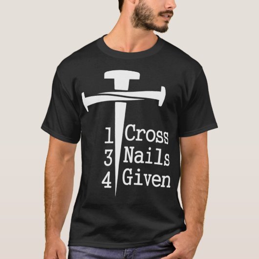 1 Cross 3 ails 4 gegeven T-shirt (Voorkant)