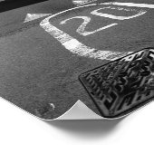 1 Croydon, London UK 8" x 12". Afdrukken Poster (Hoek)