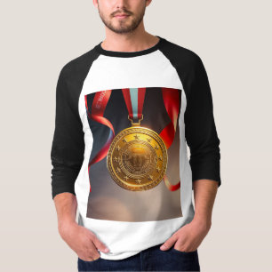 #1 Dad Gold Medal Shirt – Kampioen Vaderdag Gi