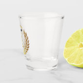 #1 DAD Gold Vaderdag Shot Glas (Rechts)