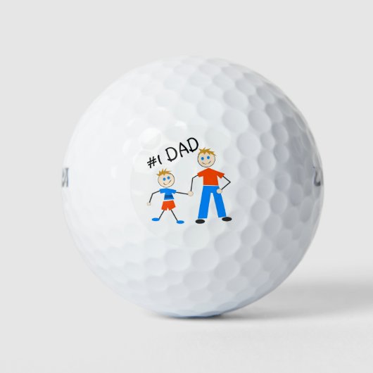 #1 DAD GOLFBALLEN (Voorkant)