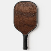 #1 Dad Leather-look Pickleball Paddle (Achterkant)
