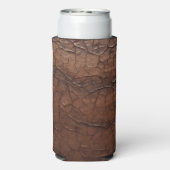 #1 Dad Leather-look Seltzer Blikjeskoeler (Seltzer Achterkant)