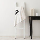 #1 Dad Leather-look Sherpa Deken (In situ)