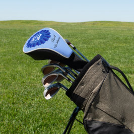 #1 DAD personalize with Name Golfheadcover