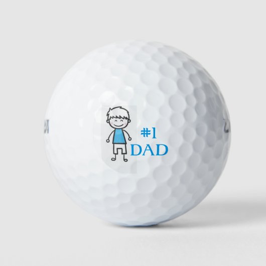#1 DAD/Wilson Ultra 500 Afstand Golf Ball/Boy Golfballen (Voorkant)