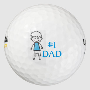 #1 DAD/Wilson Ultra 500 Afstand Golf Ball/Boy Golfballen
