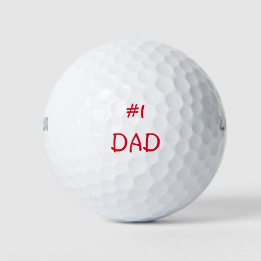 #1 DAD/Wilson Ultra 500 Distance Golf Ball Golfballen (Voorkant)