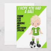 1 Dank je wel Kaart (Voorkant / Achterkant)