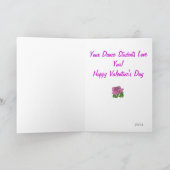 #1 Dansleraar Valentijnsdag Wenskaart Feestdagen Kaart (Binnen)