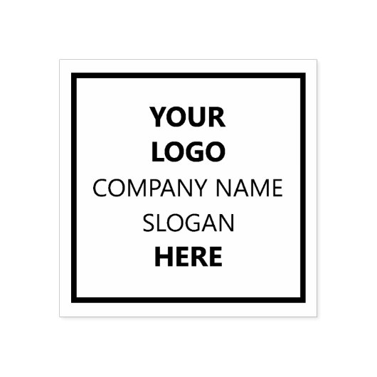 1 de Creëer van het Afbeelding Uw Eigen Slogan van Rubberstempel (Afrduk)