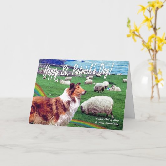 1. De geweldige St Patrick van de Kust van Ierland Kaart (Gele Bloem)