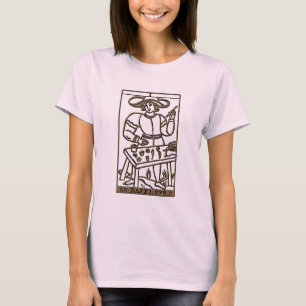1 - (de mountebank, de jongleur, de magiër) t-shirt