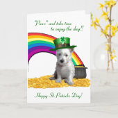 1. De spirituele Kaart van Westie St Patricks (Gele Bloem)