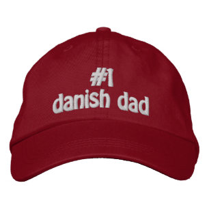 #1 Deense Papa Geborduurde Pet