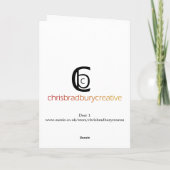 1 deer kaart (Achterkant)