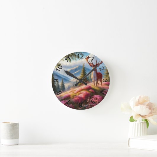 1 deer ronde klok (Huis)