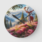 1 deer ronde klok (Voorkant)