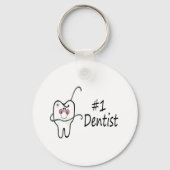#1 Dentist Sleutelhanger (Voorkant)