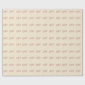 1-dertiende verjaardag, Boho-regenboogverjaardag Cadeaupapier (Vlak)