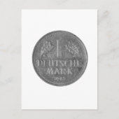 1 deutsche mark, Duitsland Briefkaart (Voorkant)
