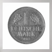 1 deutsche mark, Duitsland Poster (Voorkant)