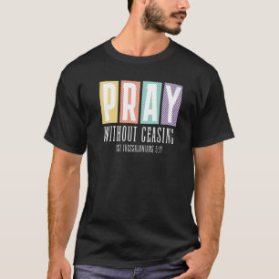 1 Deze 517-PRAY zonder Christelijke grafische oplo T-shirt