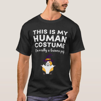 1 Dit is mijn menselijke kostuum Ik ben echt een c T-shirt