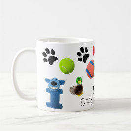 #1 Dog opa met honden Speelgoed grafische koffie M Koffiemok