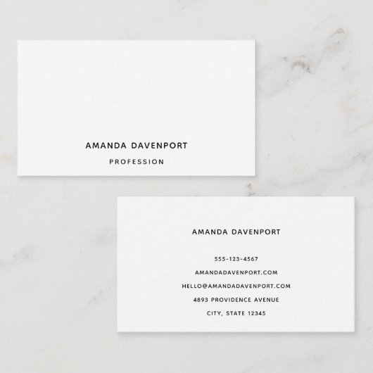 1 Dongle Sjabloon 8 Visitekaartje (Voorkant / Achterkant)