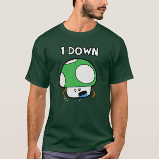 1-down t-shirt