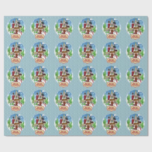 1 ^ e kerst samen cadeaupapier (Vlak)