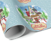 1 ^ e kerst samen cadeaupapier (Rol Hoek)