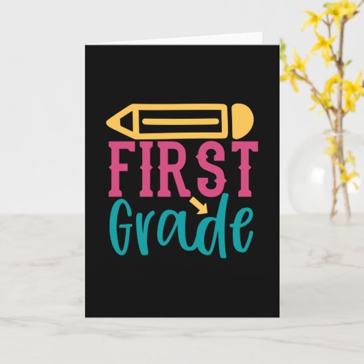 1 Eerste rang Kaart (Gele Bloem)