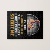 1 ES Ik hou van Duitse herder beter dan de meeste  Legpuzzel (Horizontaal)