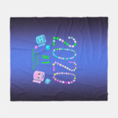 #1 Essential Quarantine Item Fleece Deken (Voorkant (Horizontaal))