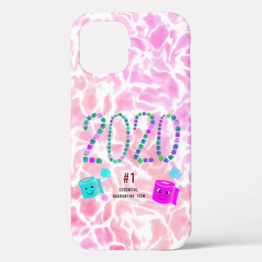 #1 Essential Quarantine Item in Roze Case-Mate iPhone Case (Achterkant)