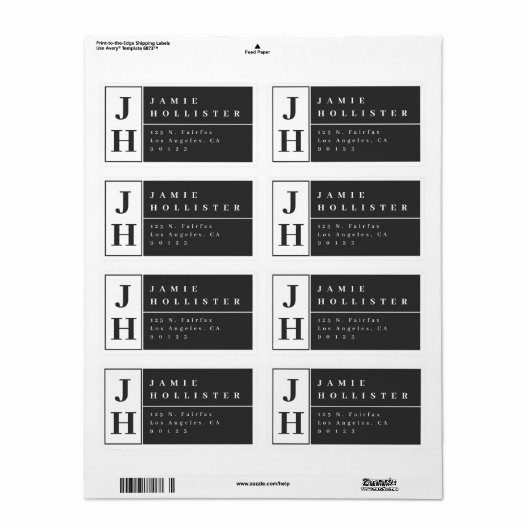 1 ETIKET (Full Sheet)