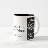 1-Ezra-Mok Tweekleurige Koffiemok (Voorkant rechts)