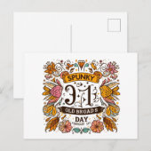 1 feb - Spunky Old Broads Day Briefkaart (Voorkant / Achterkant)