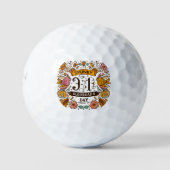 1 feb - Spunky Old Broads Day Golfballen (Voorkant)