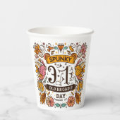 1 feb - Spunky Old Broads Day Papieren Bekers (Achterkant)