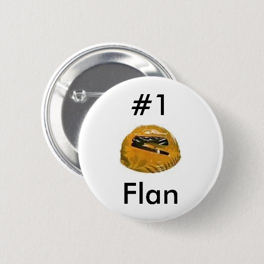 #1 flan ronde button 5,7 cm (Voorkant /achterkant)