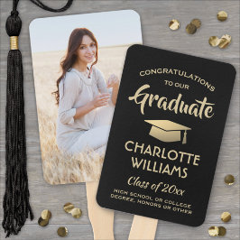 1 Foto Afstuderen gecomprimeerd Modern Black en Go Handwaaier