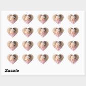 1 Foto Baby Hart Sticker (Vel)